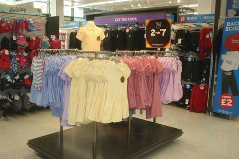 Clear navigation and sightlines in Sainsbury’s